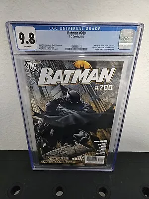 Buy Batman #700 Andy Kubert & Frank Quietly Cover CGC Grade 9.8 DC Comics 8/10 • 79.05£