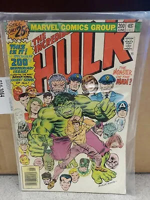 Buy The Incredible Hulk #200 Marvel Comics Bronze Age • 47.29£