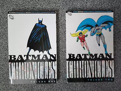 Buy Batman Chronicles Volume One & Volume Two • 13£