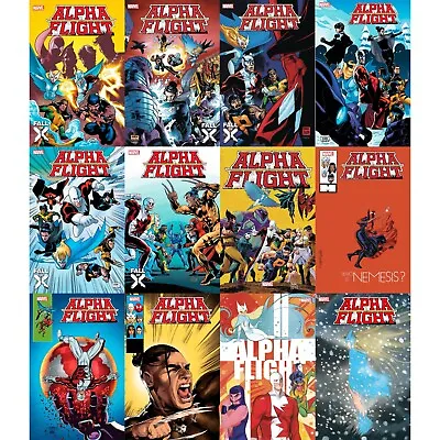 Buy Alpha Flight (2023) 1 2 3 4 5 Variants | Marvel Comics | FULL RUN / COVER SELECT • 18.24£