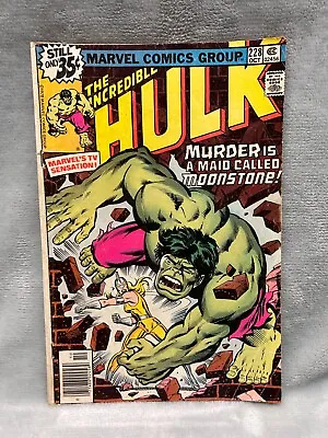 Buy Incredible Hulk #228 ·1st Appearance Moonstone 1978 Marvel Newsstand VF • 16.06£