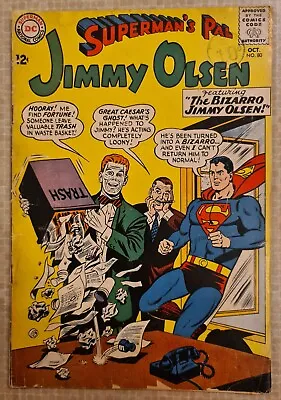 Buy Superman's Pal JIMMY OLSEN #80. DC Comics 1964 • 4.99£