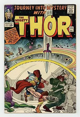 Buy Thor Journey Into Mystery #111 FN 6.0 1964 • 74.11£
