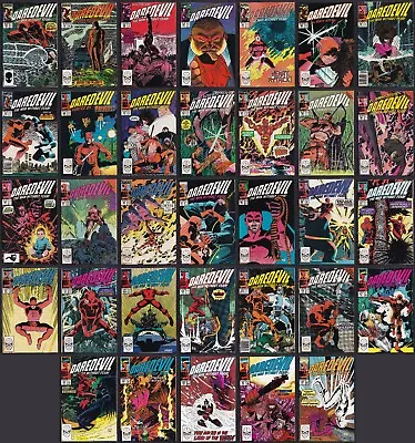 Buy Daredevil #250-282 1987 Complete Romita Jr Run 1st Blackheart/Typhoid Mary! • 139.92£