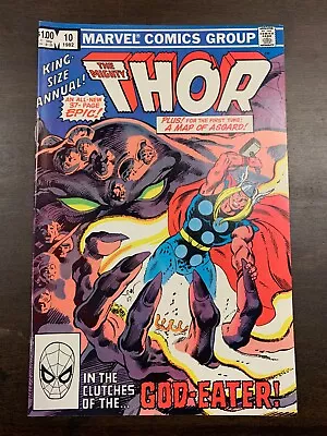 Buy The MIGHTY THOR King Size Annual  # 10 VF Marvel Comics (1982) • 6.30£