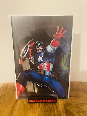Buy Captain America #1 1:25 Ramos 2nd Print Variant • 34.95£