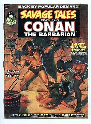 Buy Savage Tales #2 7.5 Barry Windsor-smith Art Conan Marvel Ow/w Pgs 1973 • 39.53£