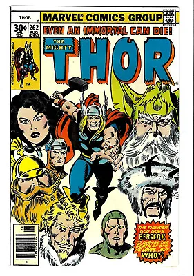 Buy Thor #262 (9.2) High Grade Copy WHITE PAGES • 9.63£