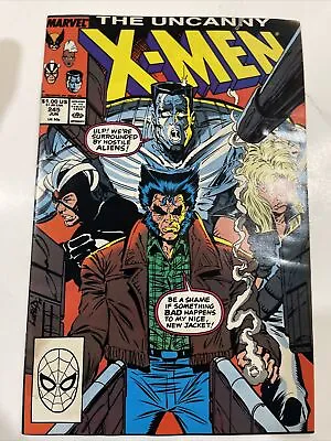 Buy Uncanny X-Men #245 (Marvel 1989) *Star Wars Characters Cameos* - VF/FN X-men Key • 10.40£