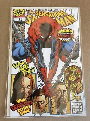Buy Sensational Spider-man #41 Dynamic Forces Signed & Sketch Randy Emberlin 400/499 • 47.43£
