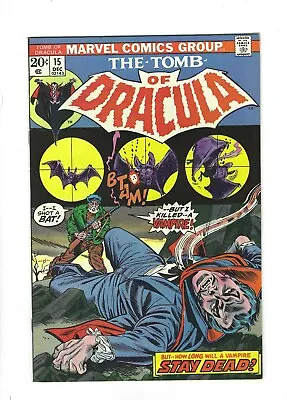 Buy TOMB OF DRACULA #15 Classic Bronze Age Horror, 8.0 VF, 1972 Marvel • 19.98£