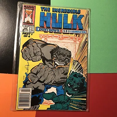 Buy THE INCREDIBLE HULK 364  MID DEC  Marvel Comic Book                        [B12] • 6.43£