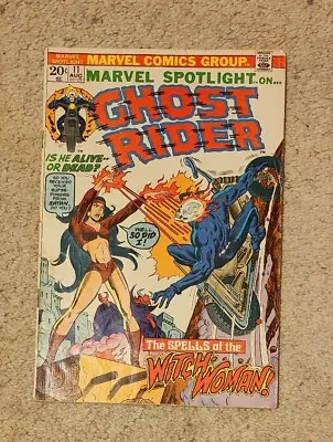 Buy Marvel Spotlight On Ghost Rider #11  Marvel Comics  1973 VF/F • 16.99£