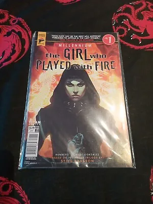 Buy The Girl Who Played With Fire, No 1,  TITAN COMICS NM, B&B, Hard Case Crime • 9.95£