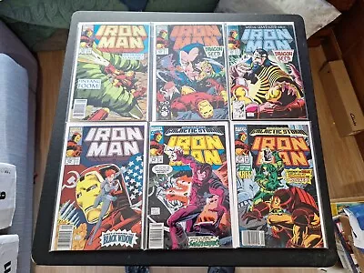 Buy Iron Man 271 272 275 276 278 279  Marvel 6 Comic Lot • 6£