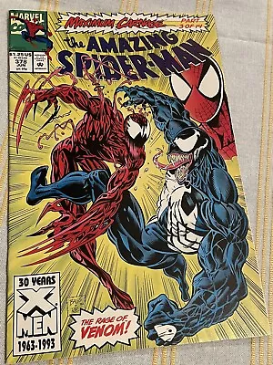 Buy The Amazing Spider-man #378 Venom Vs Carnage! Marvel Comics 1993! Nm! Glossy! • 7.23£