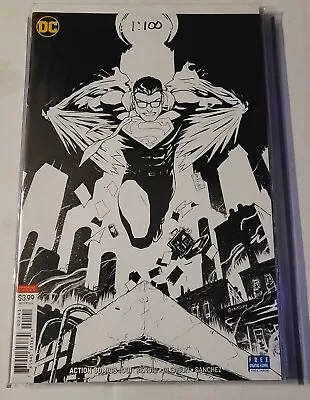 Buy Action Comics #1001- Patrick Gleason Ink Only Variant Cover. Limited To 1:100 DC • 10.25£