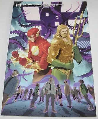Buy AQUAMAN & THE FLASH: Voidsong No 1 DC Comic From August 2022 LTD Variant Cover • 3.99£