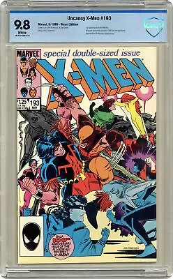Buy Uncanny X-Men #193 CBCS 9.8 1985 19-33143DE-019 • 197.83£