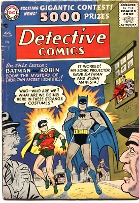 Buy Detective #234  1956 - DC  -VG - Comic Book • 163.48£