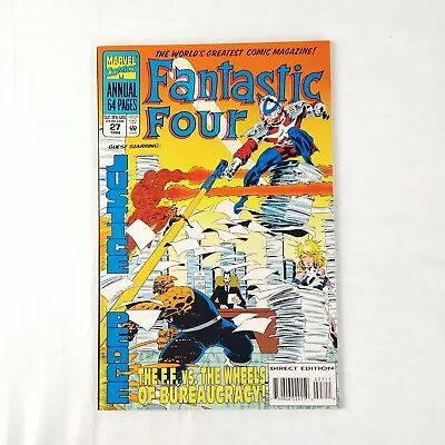 Buy Fantastic Four Annual #27 1st TVA Mr Tesseract (1994 Marvel Comics) VF/NM Loki • 7.23£