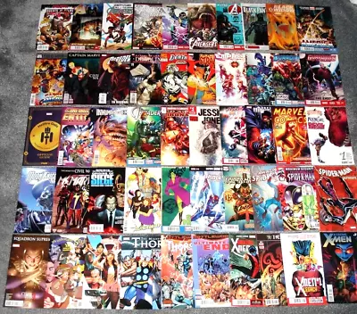 Buy Collection / Lot Of 50 X Marvel Comics  AVENGERS / SPIDER-MAN / IRON MAN Etc • 24.99£