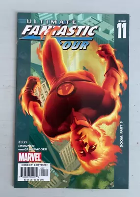 Buy Marvel Comics Ultimate Fantastic Four Comic #11 Doom:Part 5 November 2004 • 3.99£