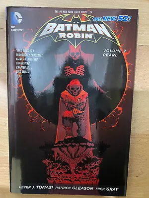 Buy Batman & Robin Pearl New 52 Hardback Hardcover DC Comics Peter Tomasi • 6.95£