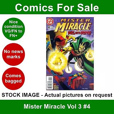 Buy DC Mister Miracle Vol 3 #4 Comic - VG/FN+ 01 July 1996 • 3.99£