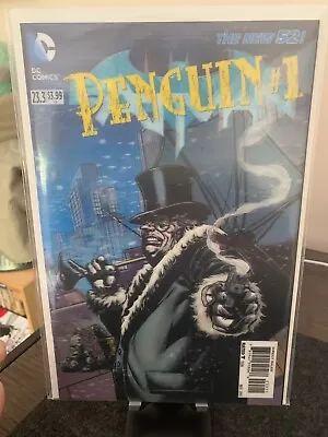 Buy Batman #23.3 Penguin 3D Lenticular Cover New 52 DC Comics • 5£