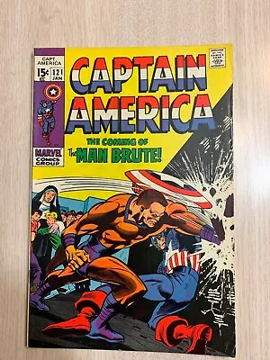 Buy Captain America 121  Vf 1970 • 13.61£