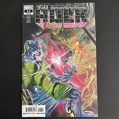 Buy Immortal Hulk #43 Marvel Comics Recalled Error 1st Print • 10.39£