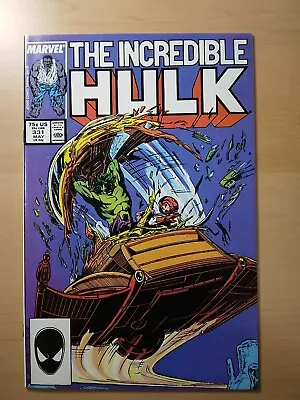 Buy The Incredible Hulk #331 (1987) Mcfarlane 1st. Intelligent Grey Hulk  Vf/nm  • 14.19£