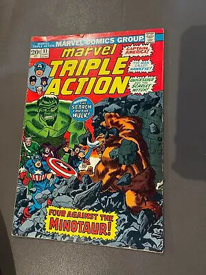 Buy Marvel Triple Action #11 - Back Issue - Marvel Comics - 1973 • 8£