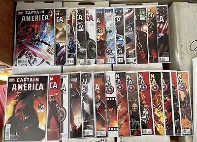 Buy Captain America LOT - #600s, Super Soldier, Reborn, What Price Glory? & More • 59.38£