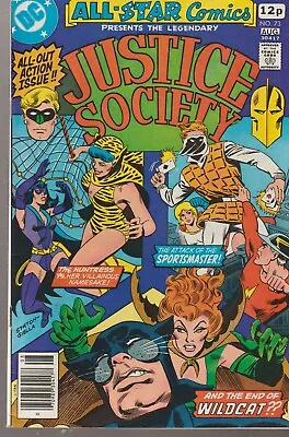 Buy Dc Comics All Star Comics #73 (1978) Justice Society 1st Print F- • 4.95£