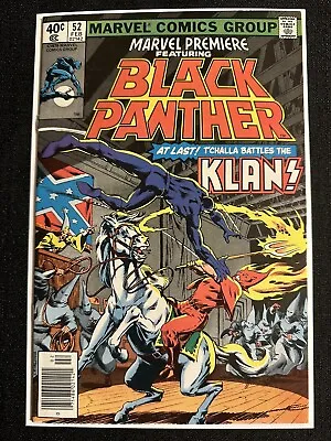 Buy Marvel Comics Marvel Premiere #52 Black Panther Vs The Klan Feb 1980, Last Issue • 18.21£
