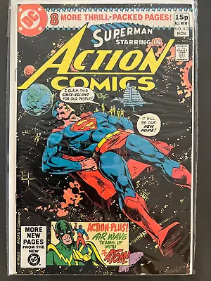 Buy Action Comics #513 DC Comics Superman Air Wave & Atom • 4.95£