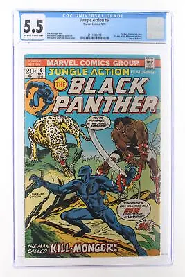 Buy Jungle Action #6 - Marvel Comics 1973 CGC 5.5 1st Black Panther Solo Story. 1st  • 85.94£