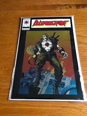 Buy Bloodshot 1 . Nm Cond. Valiant Comics. 1993 Series. Foil Cover. Vin Diesel Movie • 2.75£