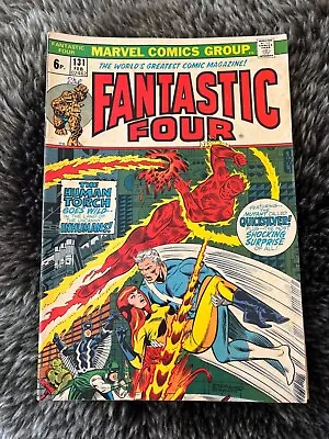 Buy Fantastic Four # 131 : Marvel Comics February 1973 : Jim Steranko Cover Artwork • 2£