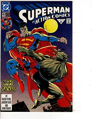 Buy ACTION COMICS #683 Comic 1992 KEY 4th Doomsday SUPERMAN VF/NM • 14.18£