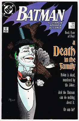 Buy Batman # 429 - Joker App / A Death In The Family Part 4 / Aparo - Dc Comics 1989 • 8.05£
