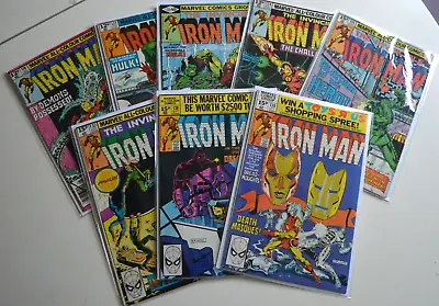 Buy Iron Man (vol.1) #130 -#132, #134, #135, #137, #138, #139 (1968-1996) FN+ To VF+ • 31£