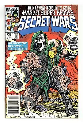 Buy Marvel Super Heroes Secret Wars #10N Newsstand Variant FN/VF 7.0 1985 • 32.41£