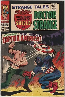 Buy Strange Tales #159 FN+ 6.5 1st Appearance Of Val Classic Jim Steranko Marvel • 106.86£
