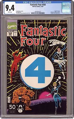 Buy Fantastic Four #358 CGC 9.4 1991 4045972013 • 36.54£