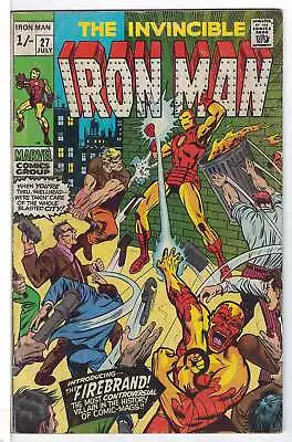 Buy Iron Man (Vol 1) #  27 (Vgd Minus-) (VG- ) Price VARIANT RS003 Marvel Comics AME • 14.99£
