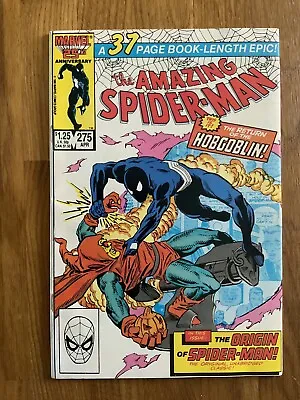 Buy The Amazing Spider-man #275 - Marvel Comics - 1985 • 11.75£