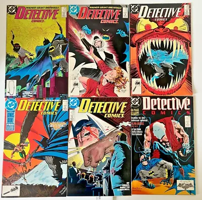 Buy Detective Comics Vol1 591,592,593,595,597,598 Lot Of 6 Books  • 22.93£